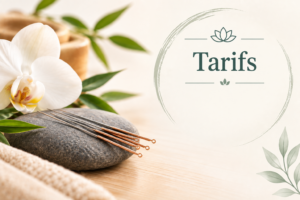 TARIFS ACUPUNCTURE